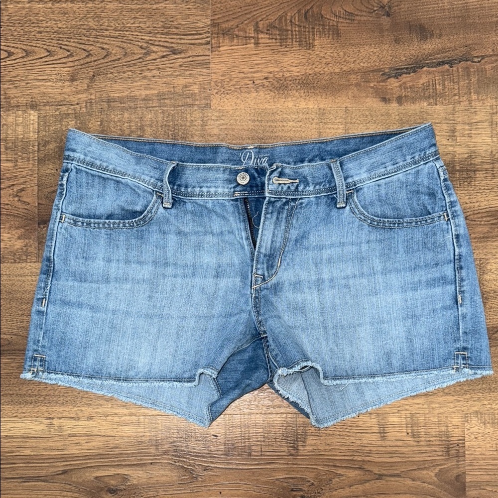 Old Navy Blue Jean Shorts with Rolled Cuffs